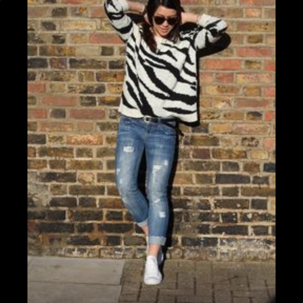 Ophelia Roe animal print top